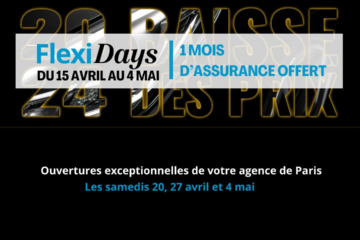 FlexiDays dans les agences FlexiFleet de Paris et Lyon !